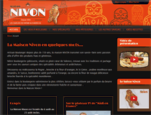 Tablet Screenshot of nivon.com
